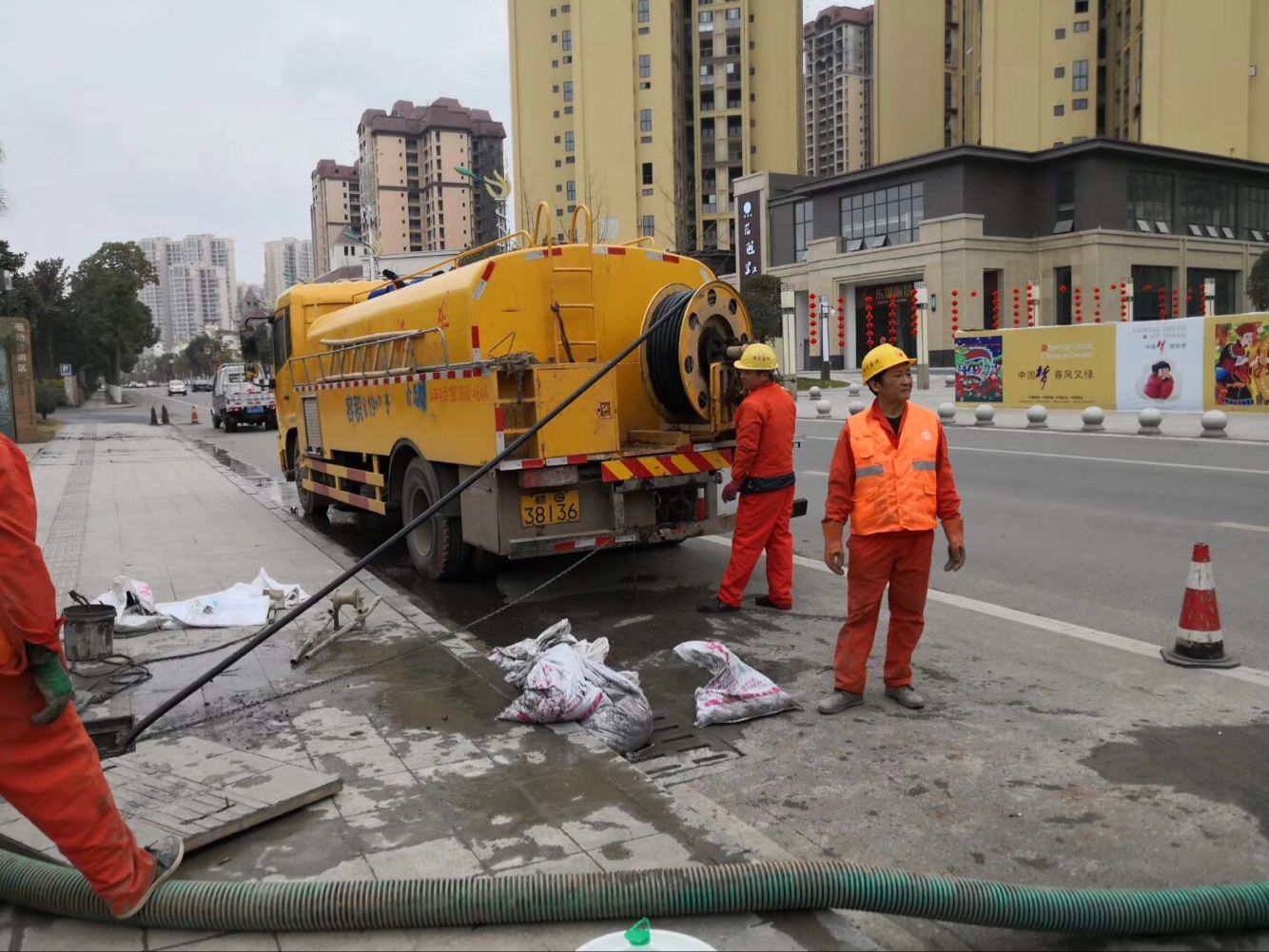 大同排污管道清淤-管道清洗