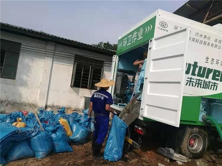 大同工业污泥压干处理